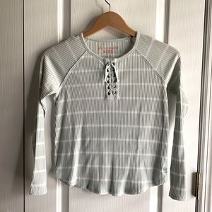 👉FINAL Abercrombie Kids girls long sleeve top 11-12